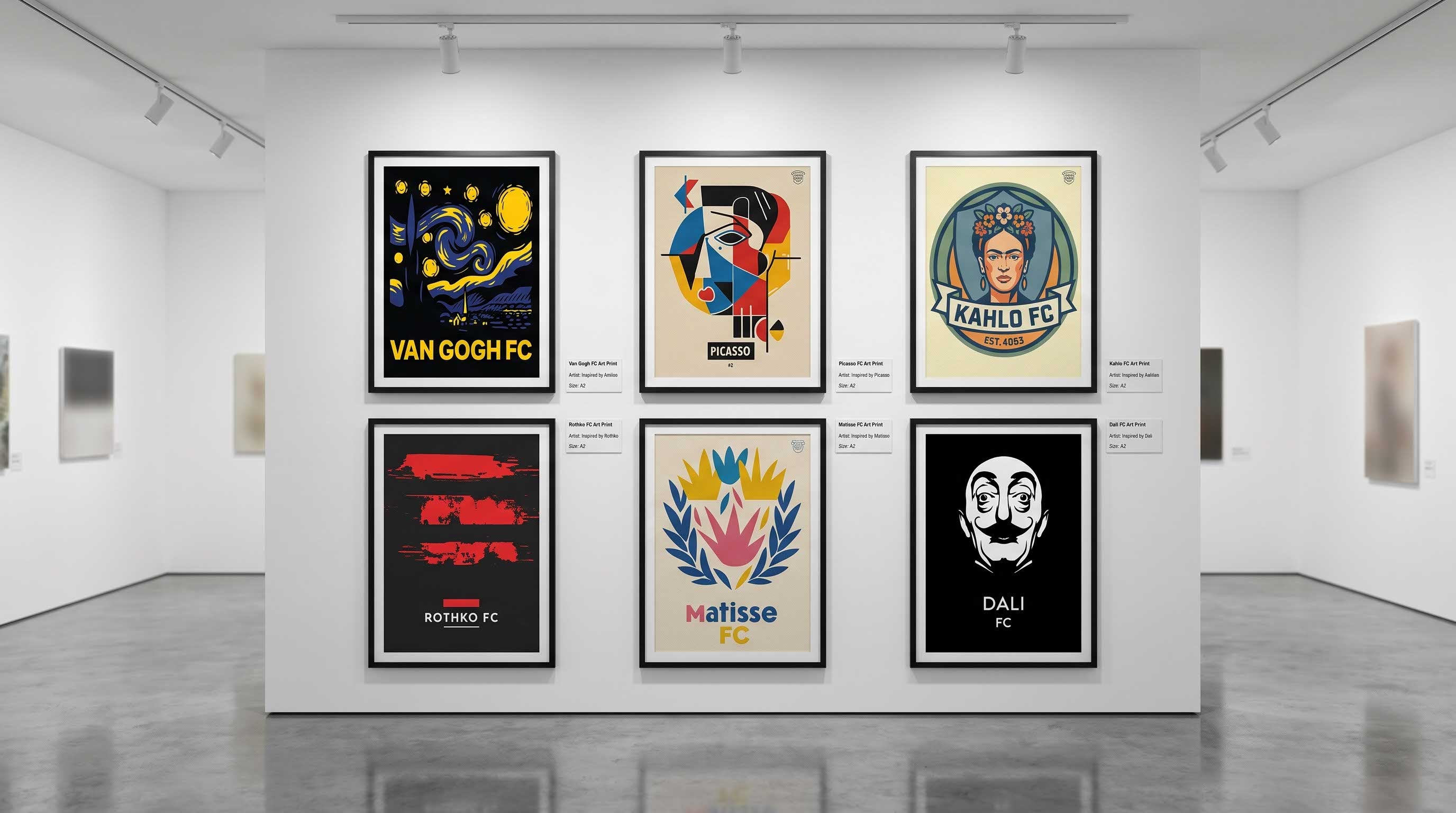 Art FC: Football Badges of the Great Artists