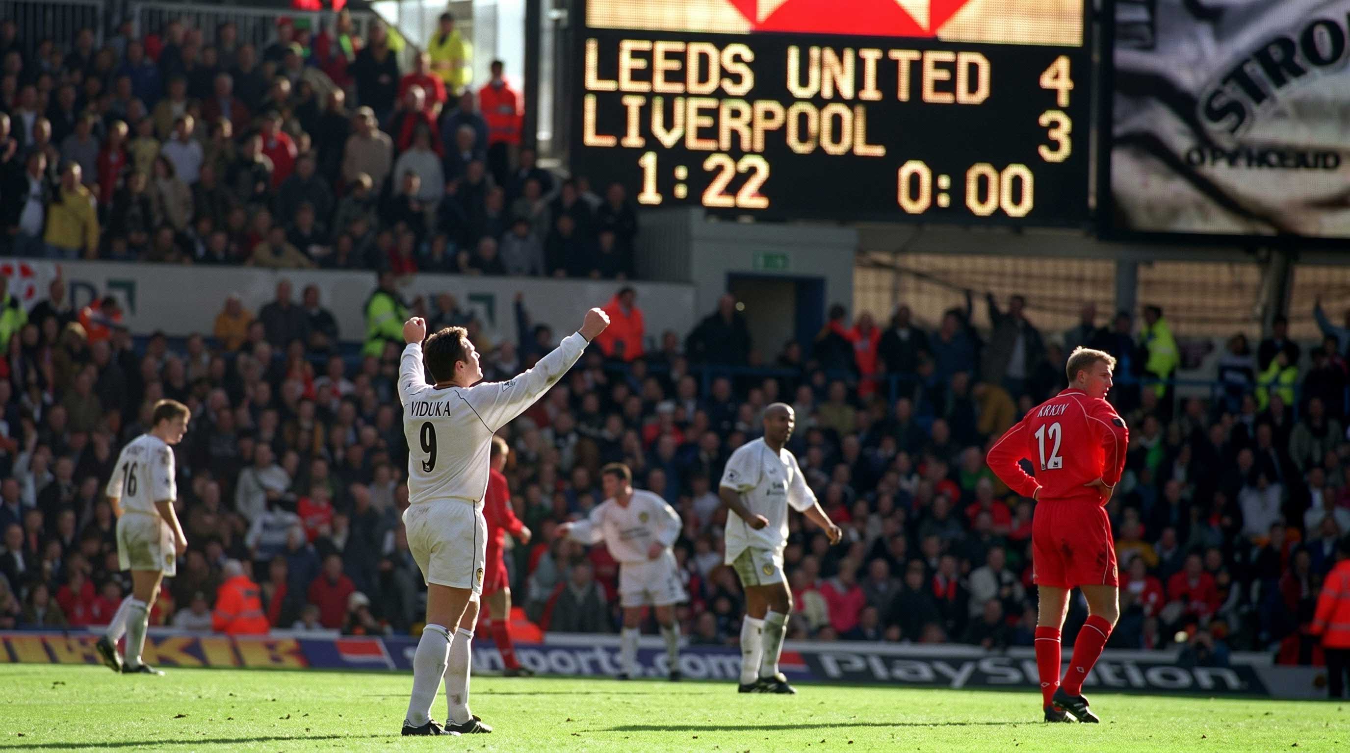 Mark Viduka’s four-goal masterclass at Elland Road turns 25