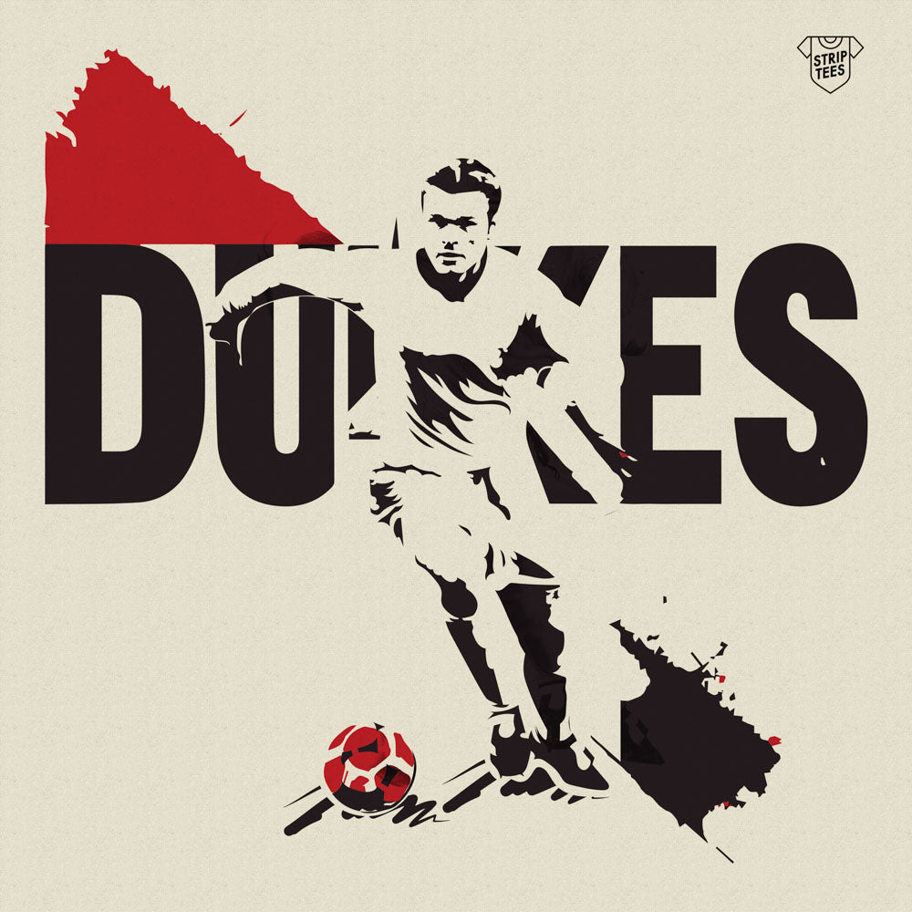 Mark Viduka, good feet for a big man