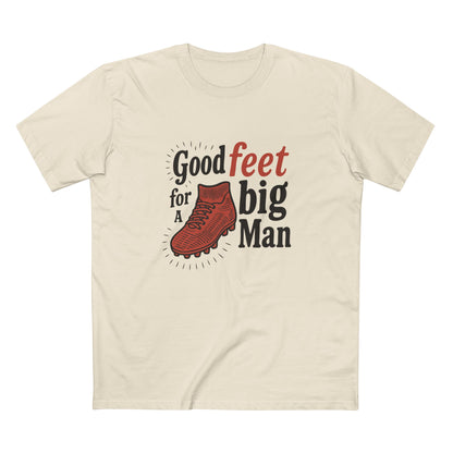 Good feet for a big man