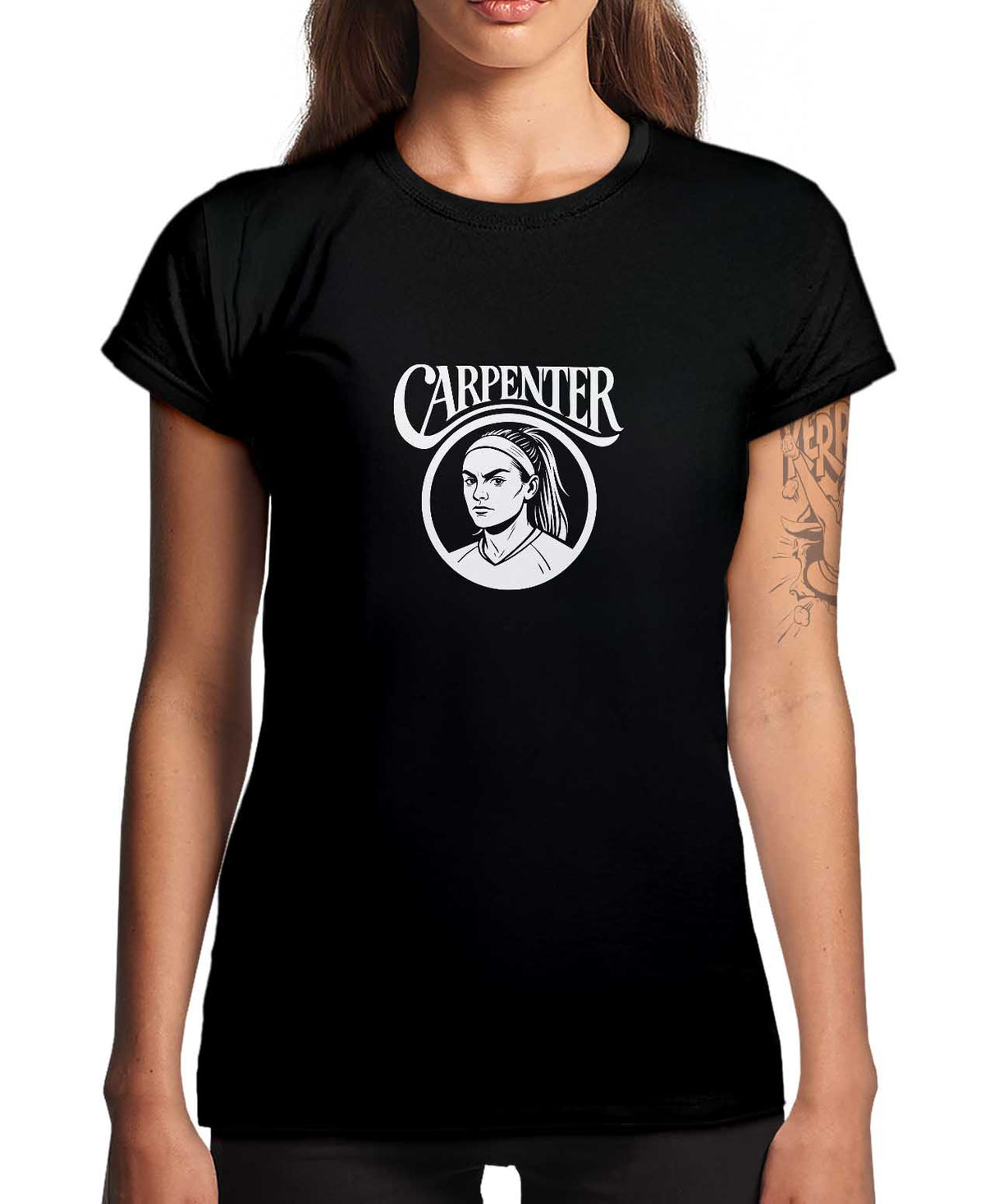 The Carpenter — Ellie Carpenter tee by Strip Tees