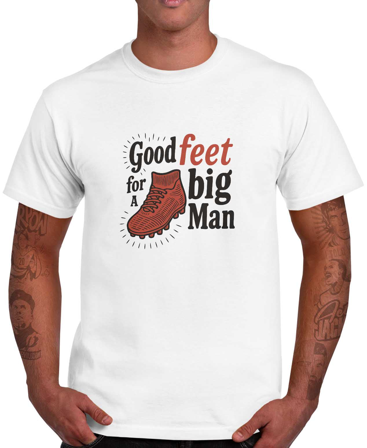 Good feet for a big man