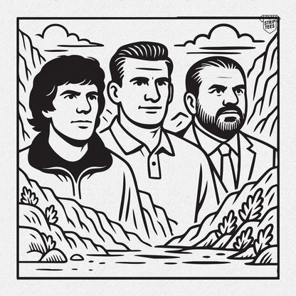 Ange, Joe and Johnny