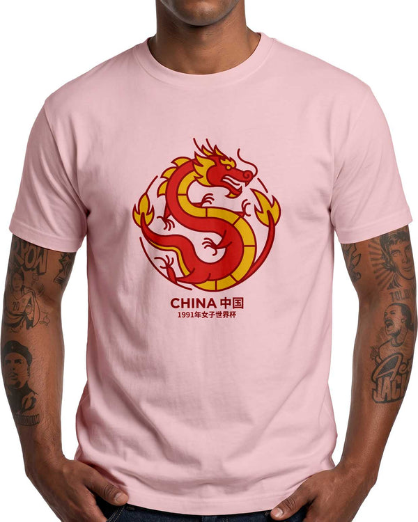 Strip Tees China 91 tee — 1991 Women's World Cup artwork