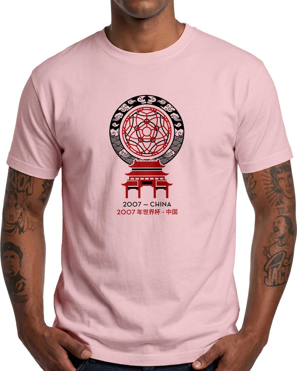 Strip Tees China 2007 tee — 2007 Women's World Cup artwork
