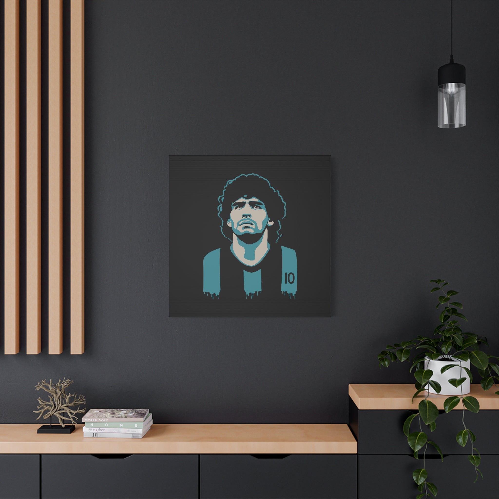 Maradona Stencil