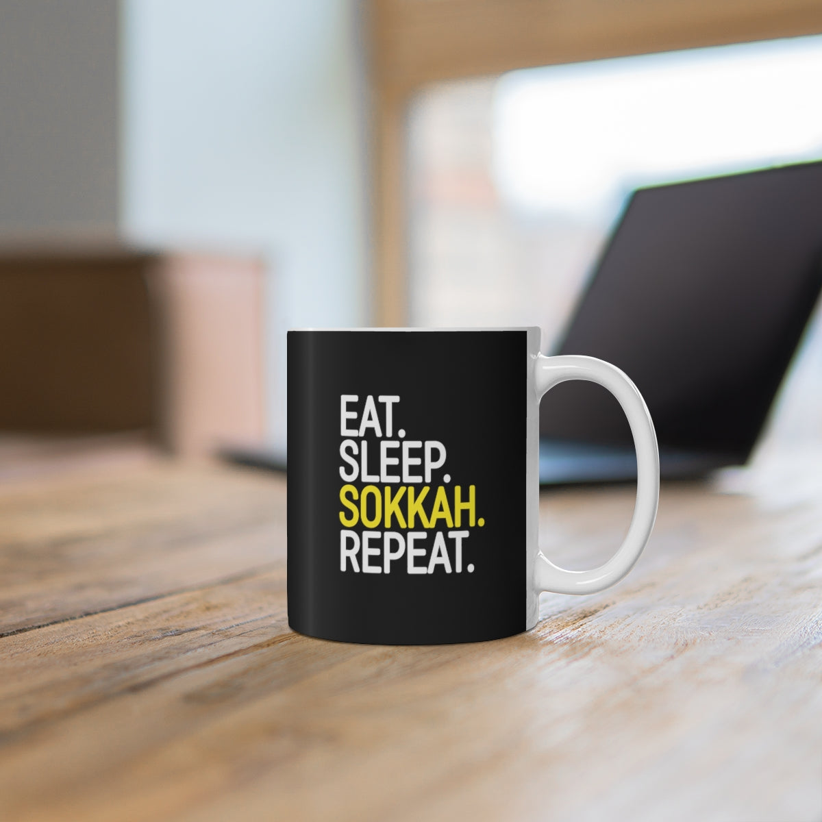 Eat. Sleep. Sokkah. Repeat.
