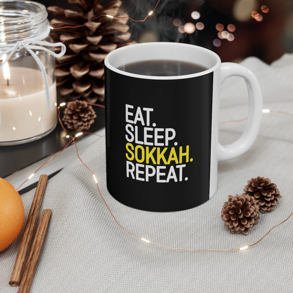 Eat. Sleep. Sokkah. Repeat.