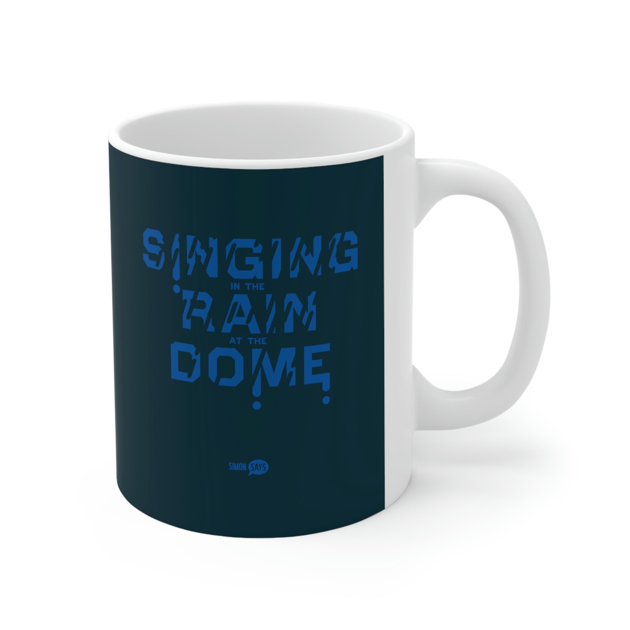 Singing in the rain at the Dome