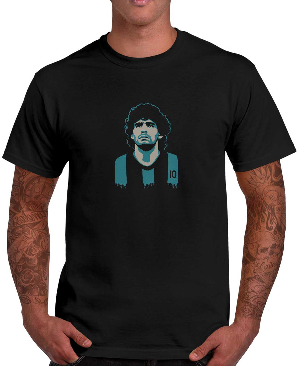 Maradona Stencil