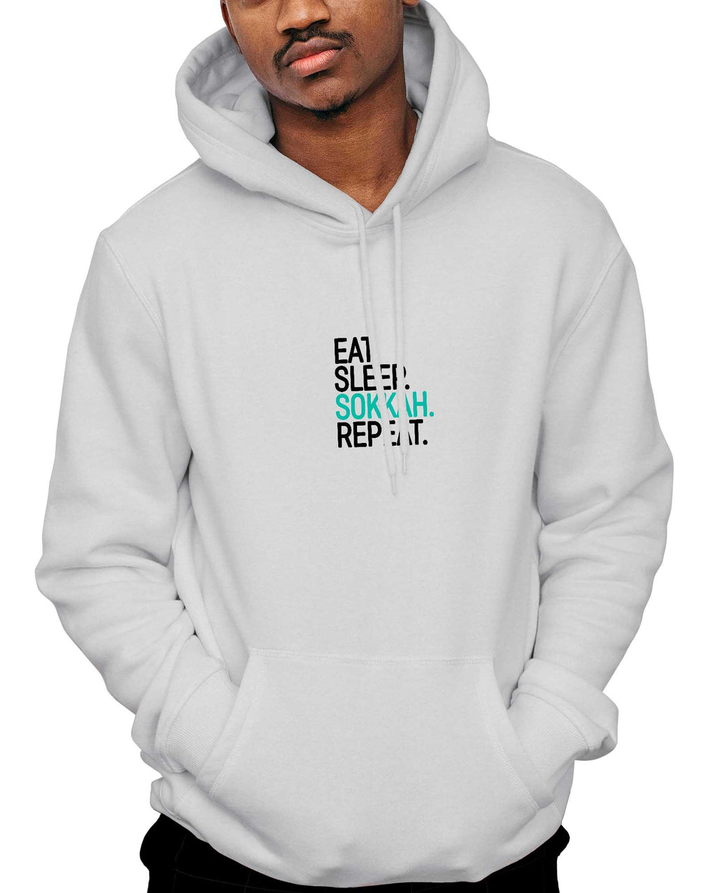 Eat. Sleep. Sokkah. Repeat.