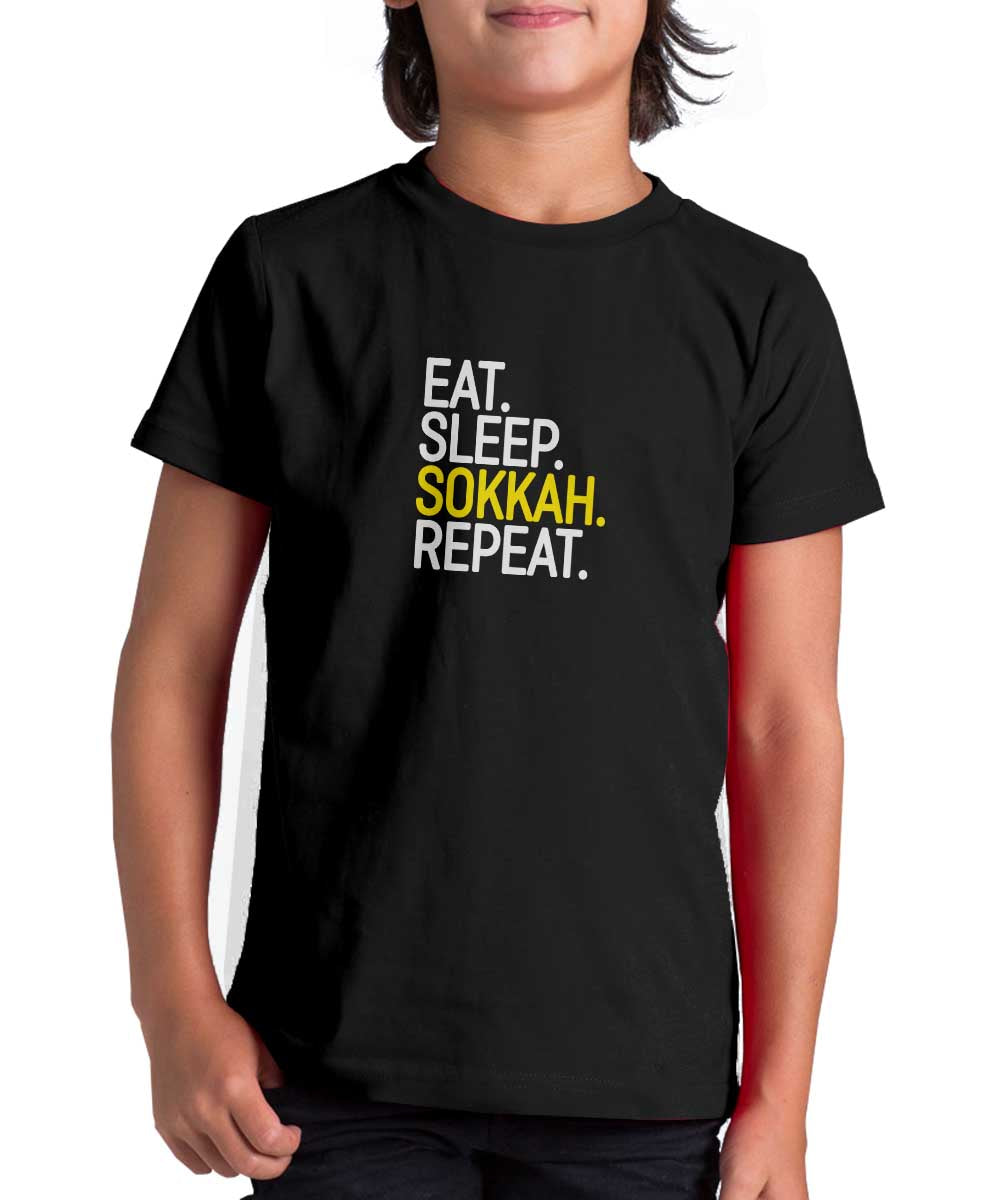 Eat. Sleep. Sokkah. Repeat.