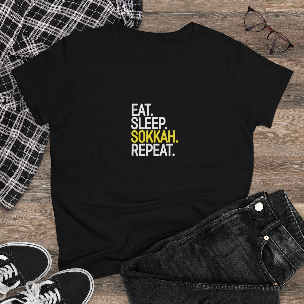 Eat. Sleep. Sokkah. Repeat.