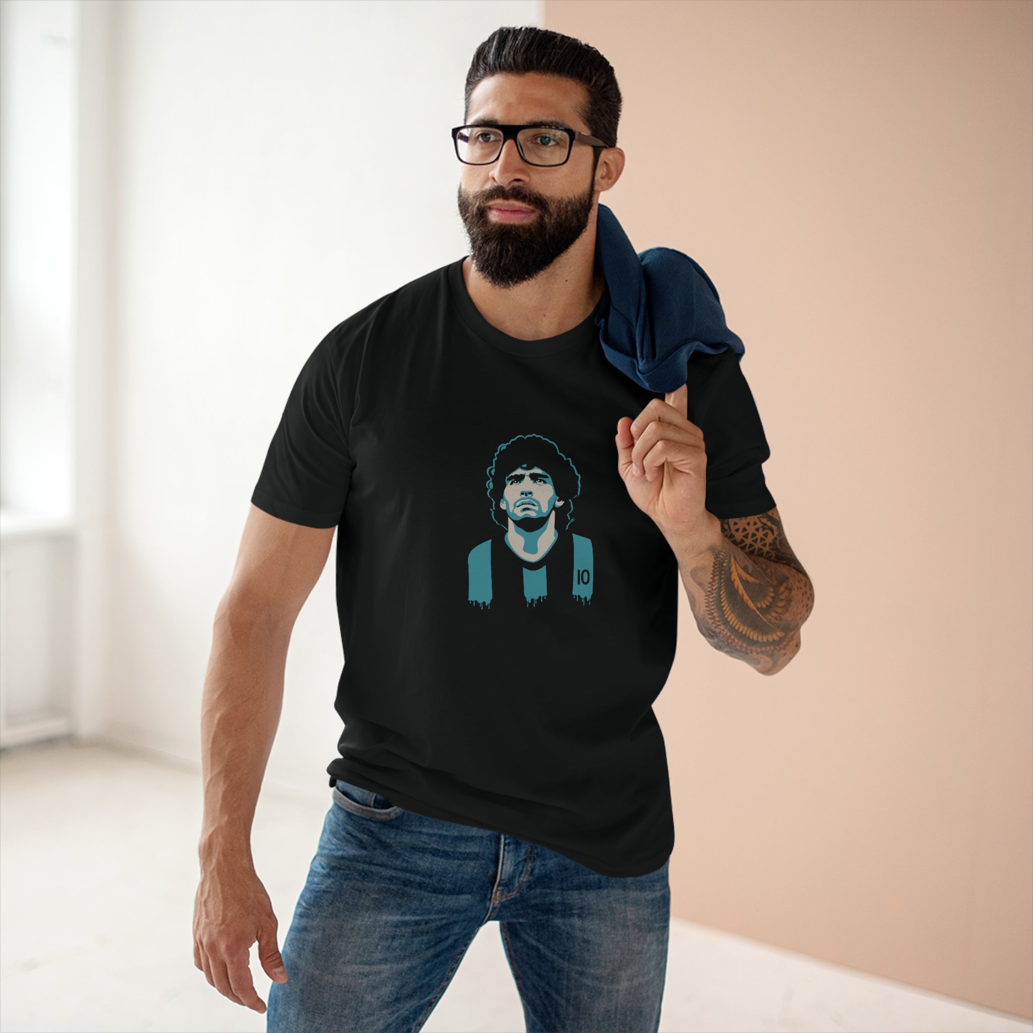 Maradona Stencil